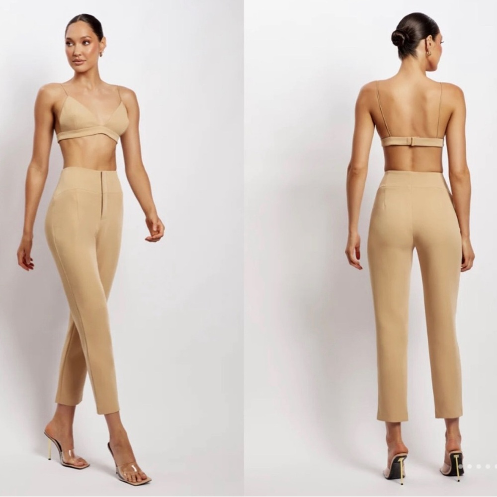 MESHKI high waist pants